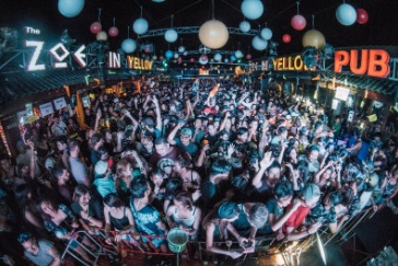 Zoe in Yellow Chiang Mai Nightclub Interior - Best Bar for Party and Dancing